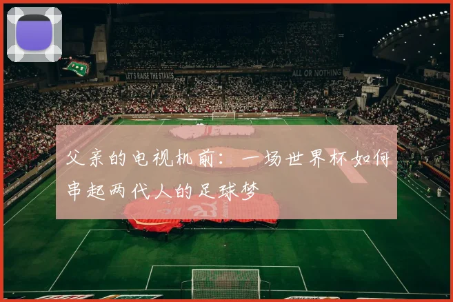 父亲的电视机前:一场世界杯如何串起两代人的足球梦