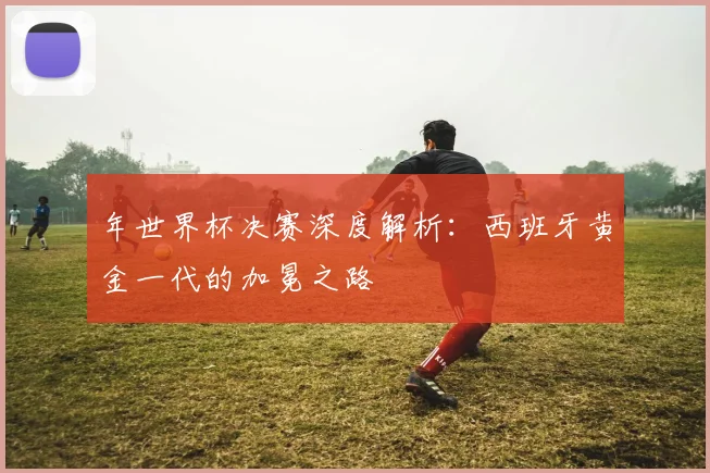 年世界杯决赛深度解析：西班牙黄金一代的加冕之路